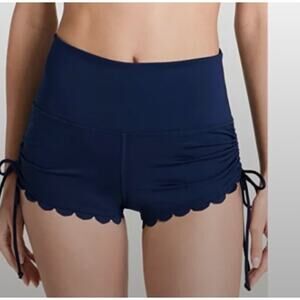 NWT Free People Movement Sun's Out Shorts Navy Blue Medium